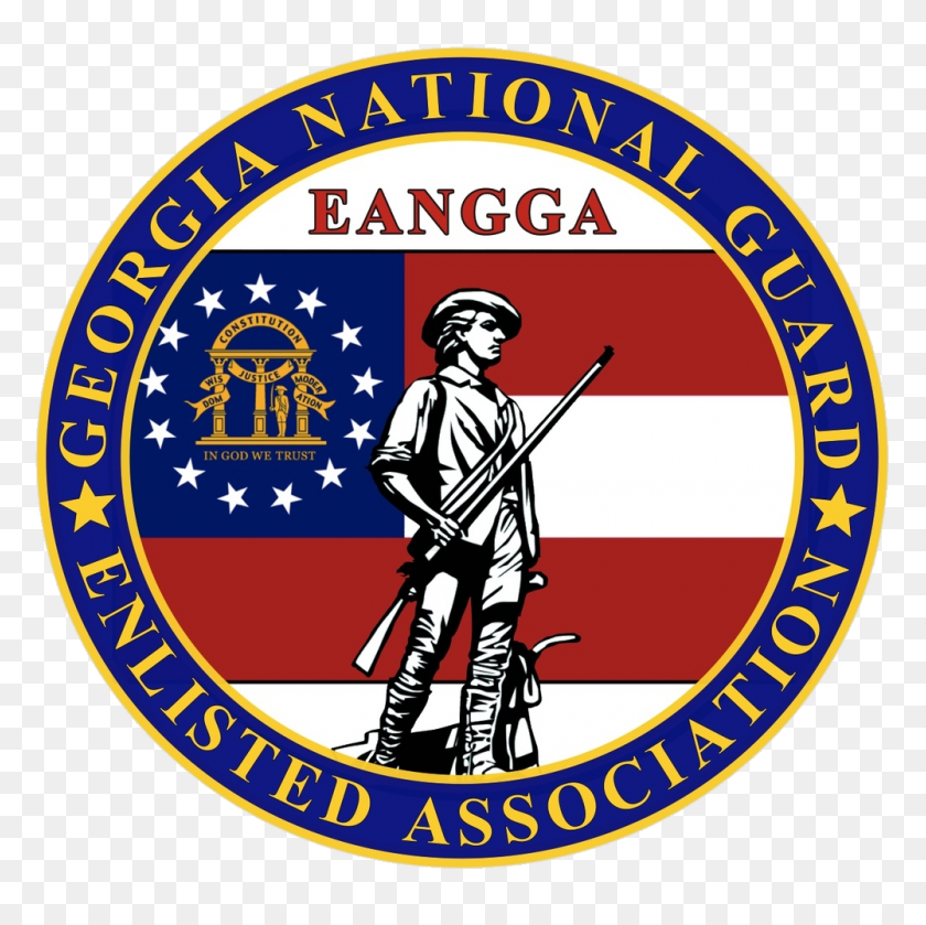 1000x1000 Enlisted Association Of The National Guard Of Georgia Another - In God We Trust Clipart