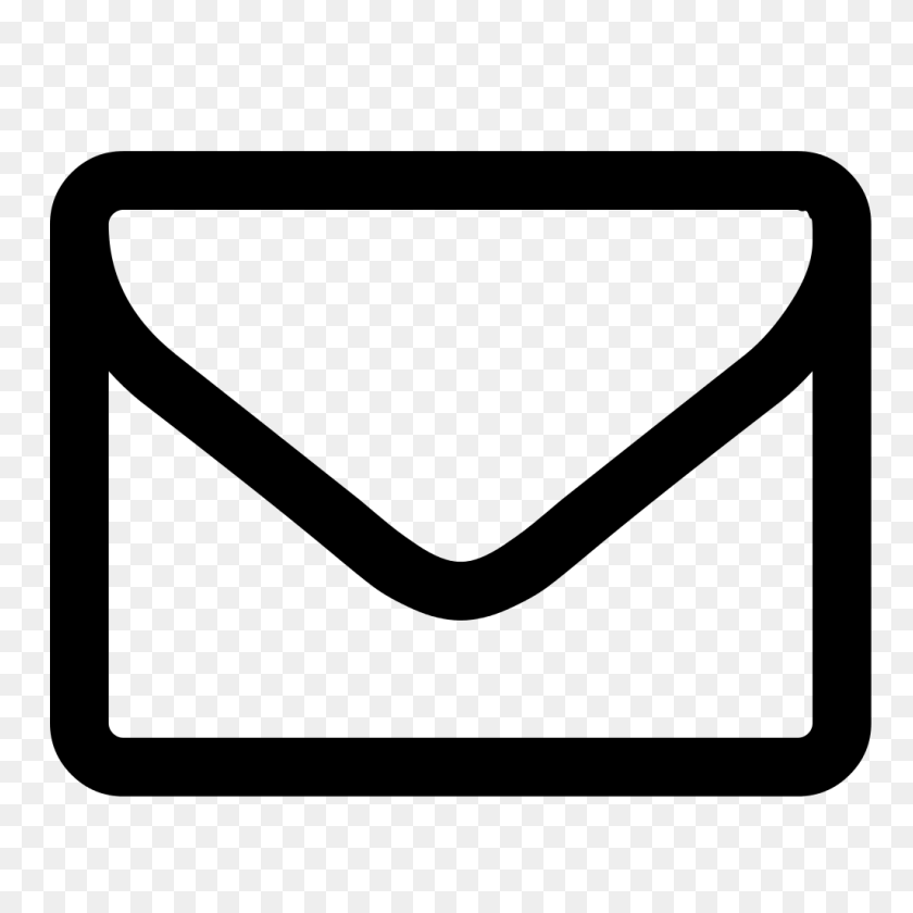 1024x1024 Envelope Icon Hd - White Email Icon PNG