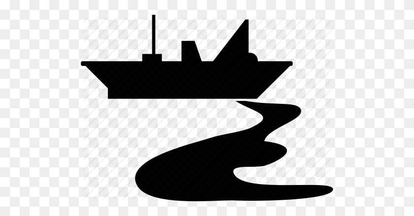 512x379 Environment, Ocean, Oil, Pollution, Ship, Spill, Water Icon - Pollution PNG
