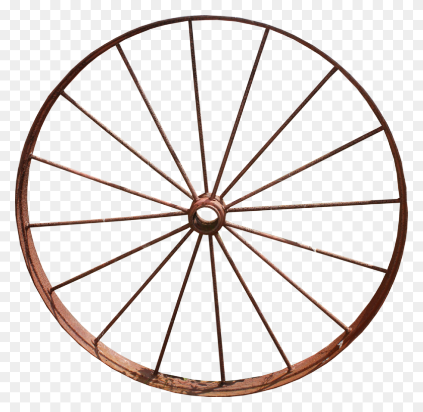 906x882 Environments Wagon Wheel, Iron, Objects - Death Penalty Clipart