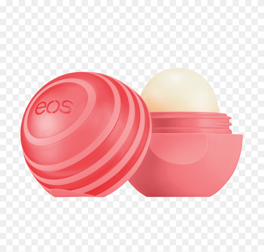 741x741 Eos Active Lip Balm Pink Grapefruit With Spf - Grapefruit PNG