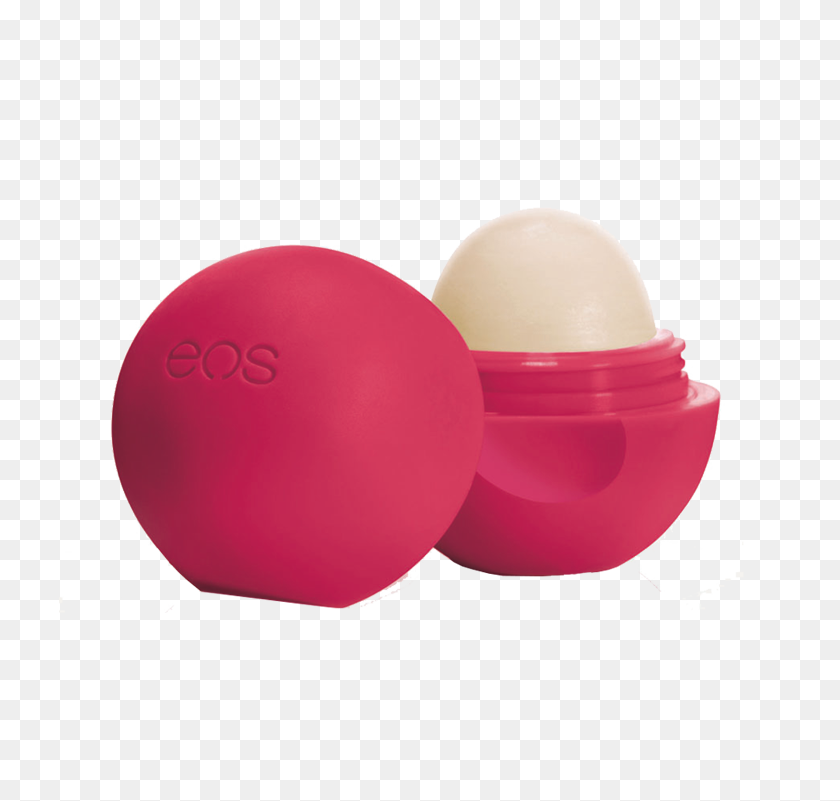 741x741 Eos Organic Lip Balm Pomegranate Raspberry - Raspberry PNG