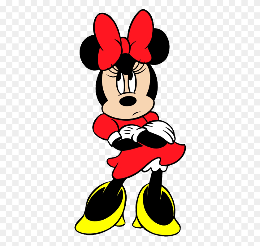 360x733 Ephemera Mickey Minnie Mouse - Disney Monorail Clipart