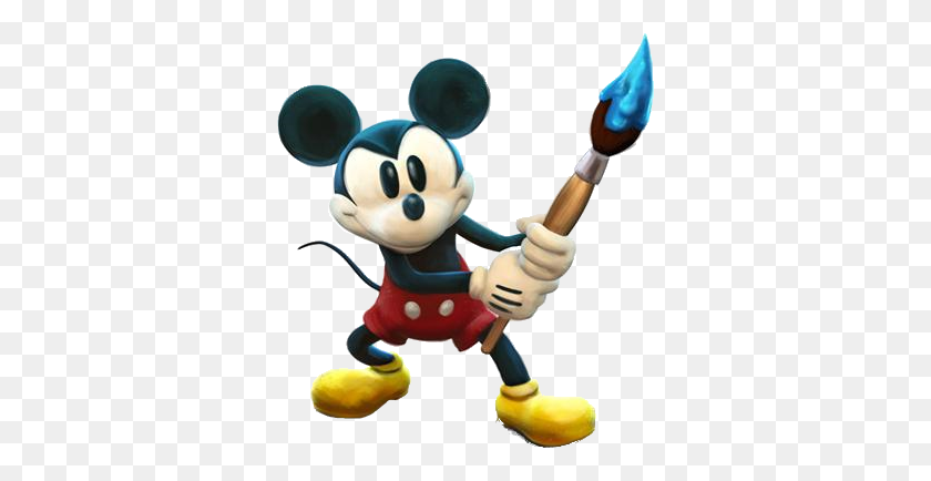 340x374 Epic Mickey Clipart Clip Art Images - Action Figure Clipart