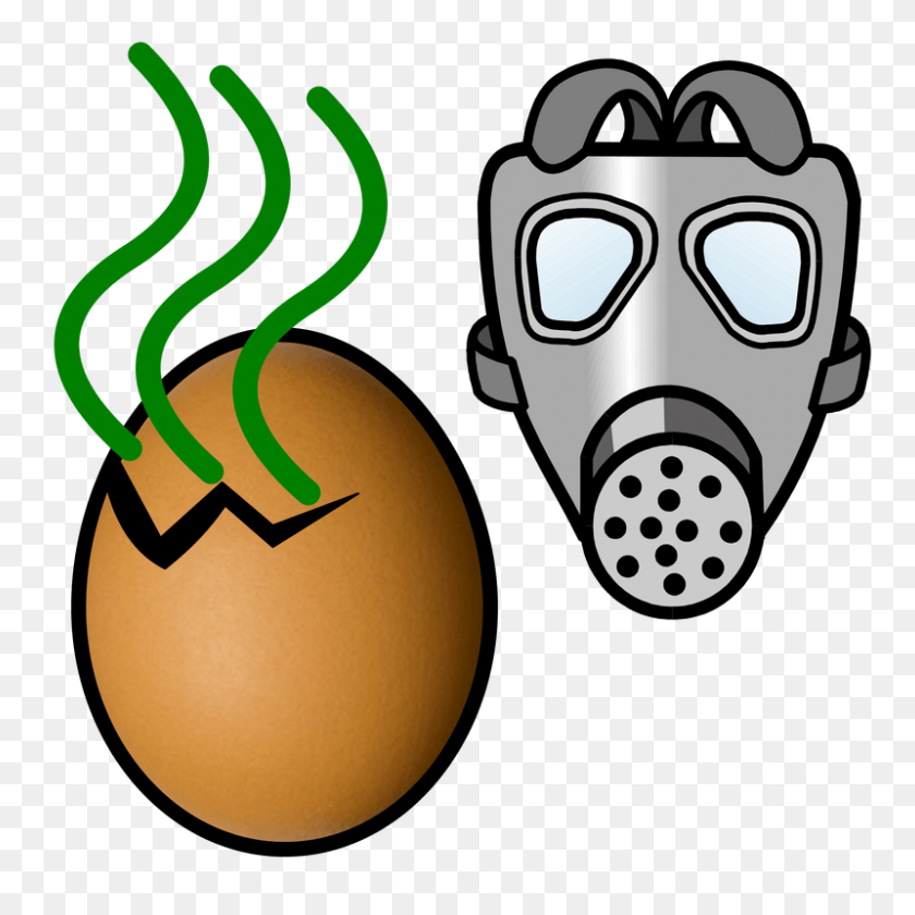 800x800 Epiphany Nac And Rotten Eggs - Gas Mask Clipart