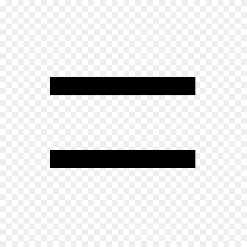 1600x1600 Equal Sign Filled Icon - Equal PNG