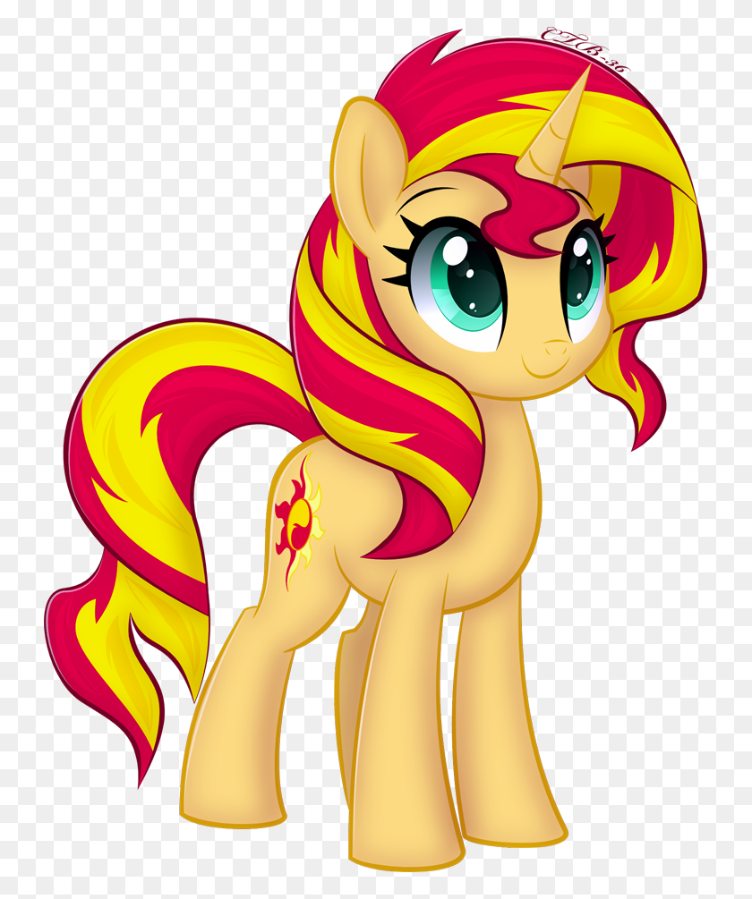 741x945 Equestria Daily - Shimmer PNG