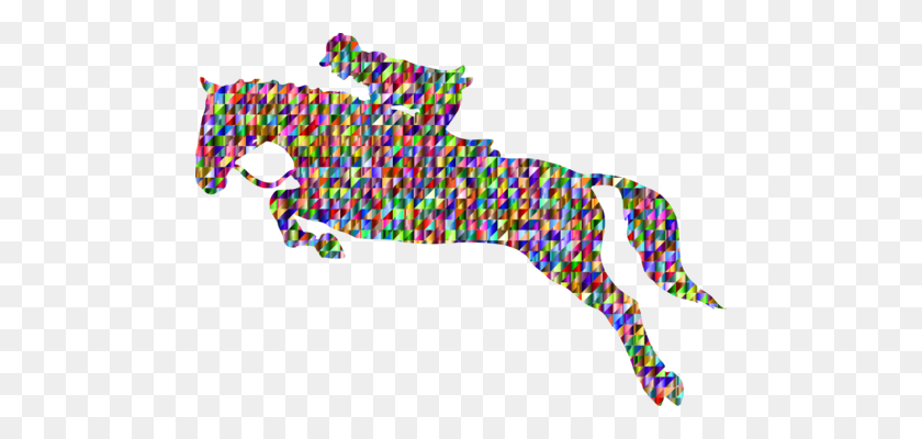 484x340 Equestrian Show Jumping Tennessee Walking Horse Horseamprider Free - Riding Horse Clipart