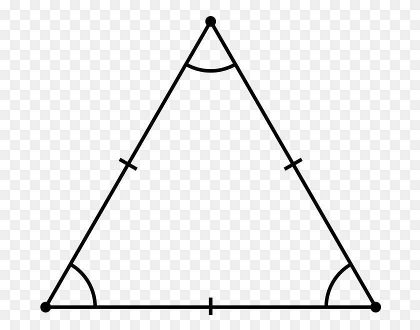 686x600 Equilateral Triangle - Equilateral Triangle PNG