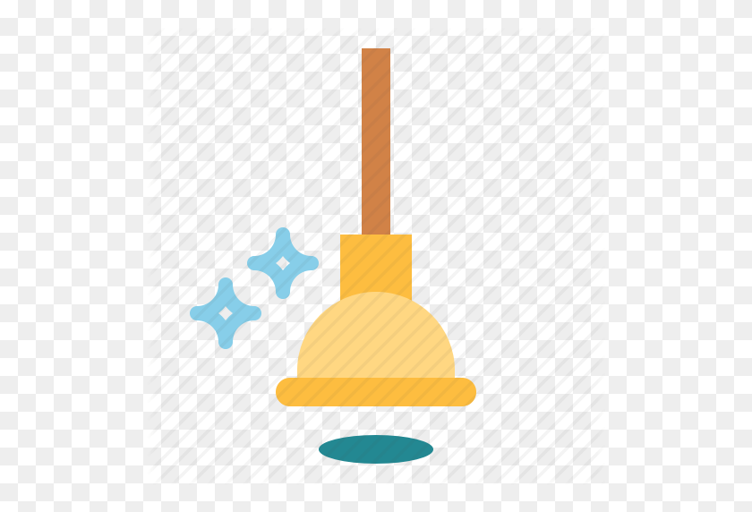 512x512 Equipment, Plumber, Plunger, Repair, Toilet Icon - Plunger PNG