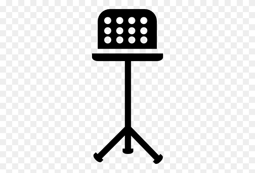 512x512 Equipment, Tool, Musical, Stand, Tools, Score, Stands, Scores - Music Stand Clipart