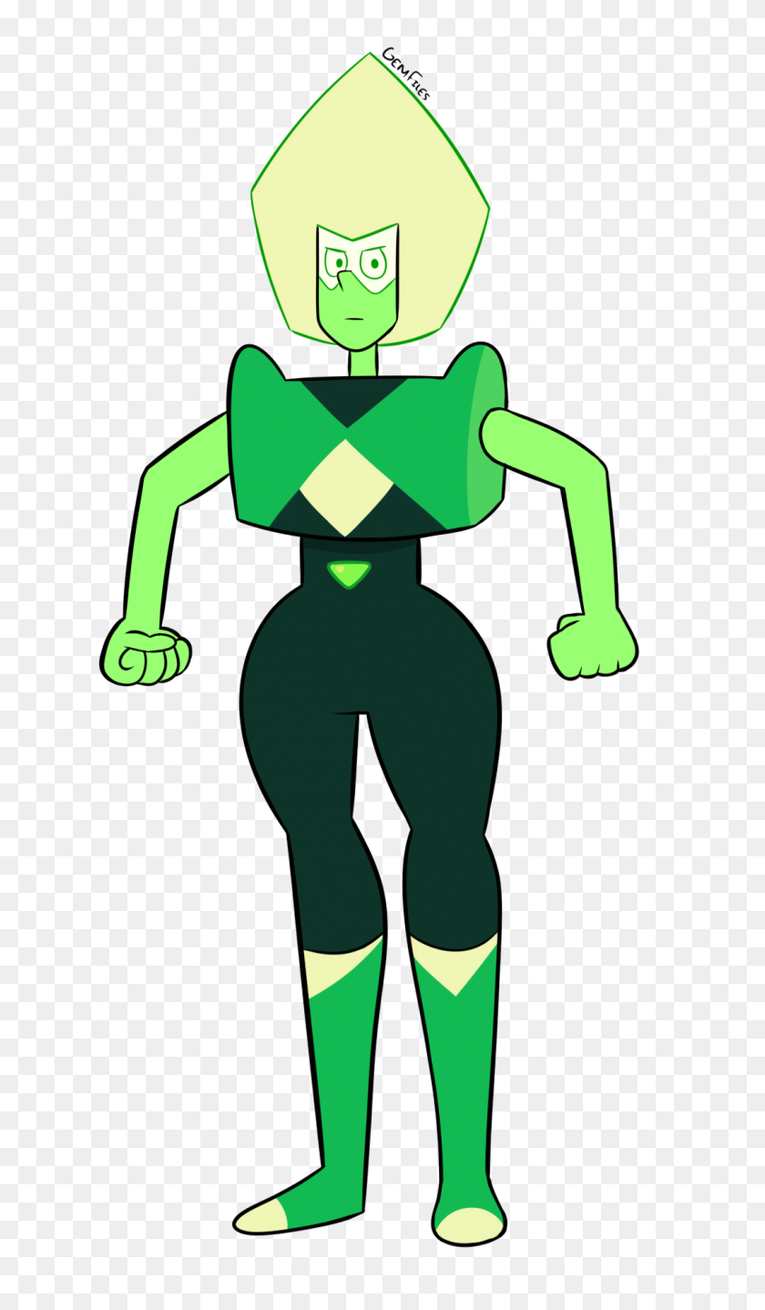 1075x1900 Era Peridot Closest I Could Get To What We Saw In The Episode - Peridot PNG