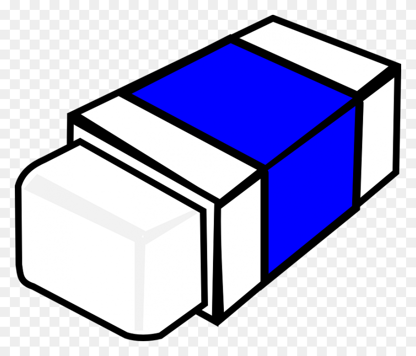 852x720 Eraser Clip Art - Rubix Cube Clipart