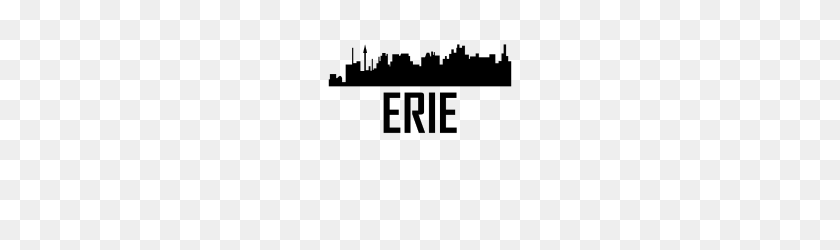 190x190 Erie Pennsylvania City Skyline - City Skyline Silhouette PNG