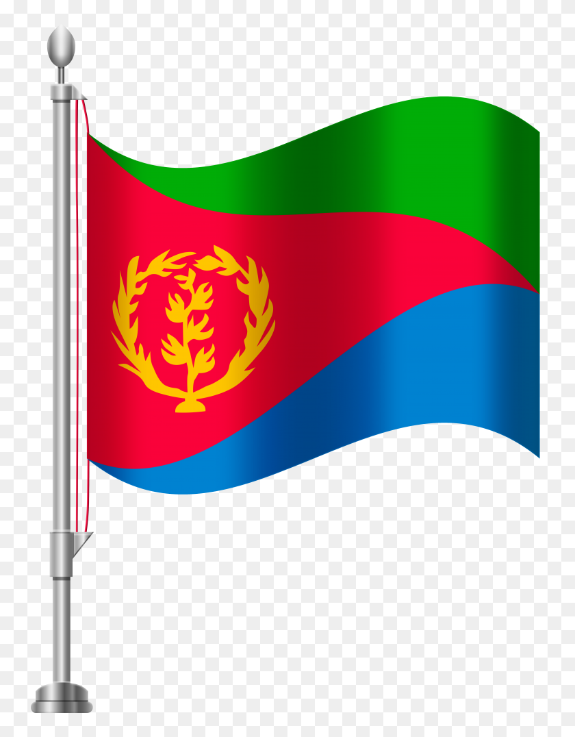 6141x8000 Bandera De Eritrea Png Clipart - Ice Cube Clipart