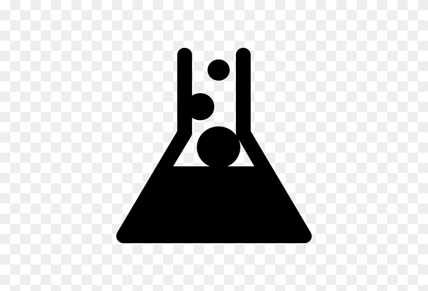 512x512 Erlenmeyer Flask Bub, Erlenmeyer, Experiment Icon With Png - Erlenmeyer Flask Clip Art
