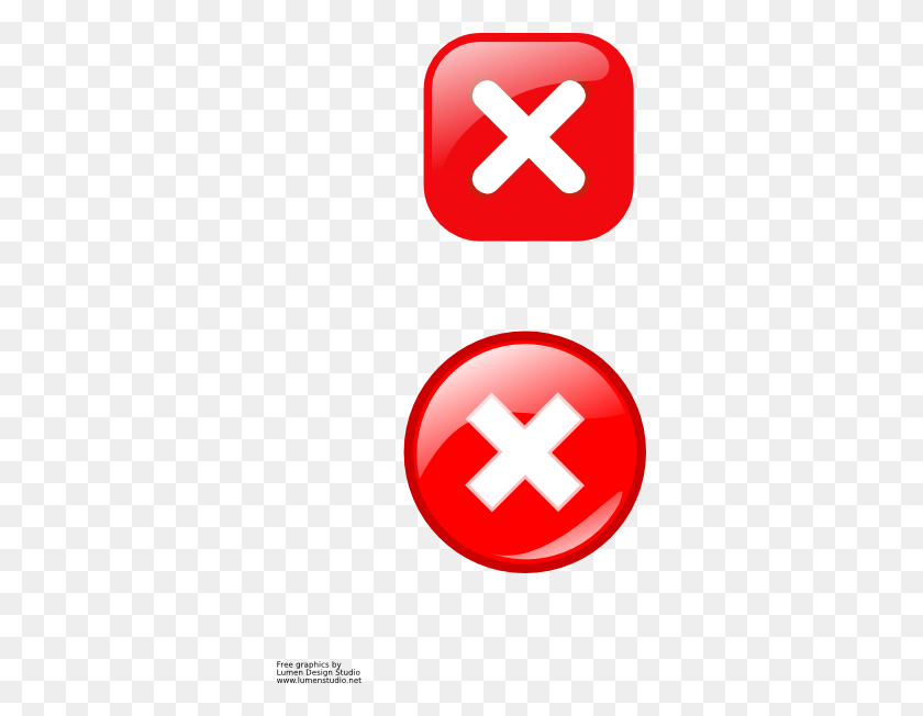 336x592 Error Icons Clip Art - Close Icon PNG