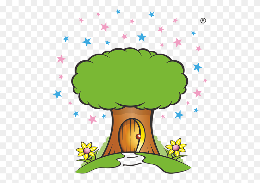 500x531 Erskine Enchanted Forest - Tranquil Clipart
