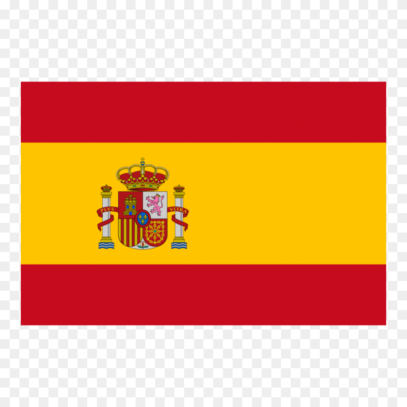 1024x1024 Значок Флаг Испании Эс - Флаг Испании Png