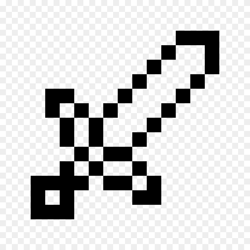 1600x1600 Espada De Minecraft Icon - Minecraft Sword PNG