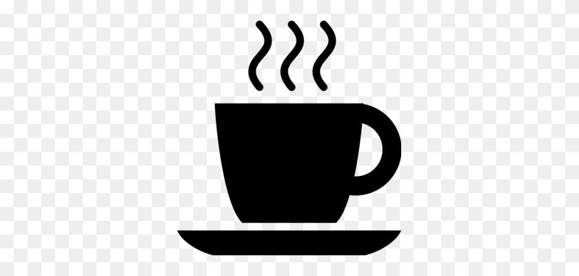325x340 Espresso Coffee Cup Cafe Latte - Latte Clipart