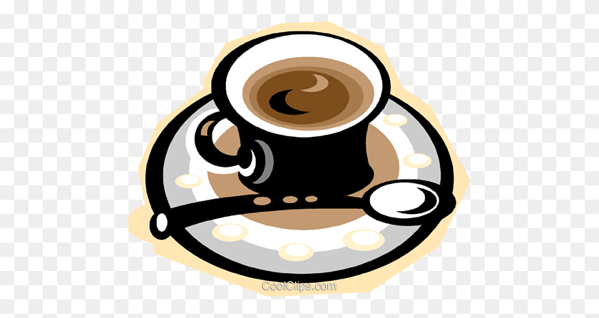 480x386 Espresso Coffee Royalty Free Vector Clip Art Illustration - Espresso Clipart