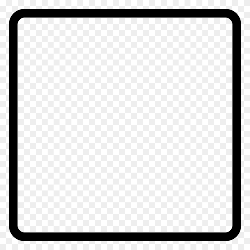 980x980 Essential Light Square Blank Png Icon Скачать Бесплатно - Пустой Номерной Знак Клипарт