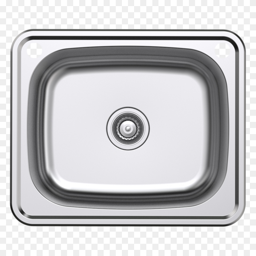 800x800 Estilo X X Stainless Steel Inset Laundry Trough - Kitchen Sink PNG