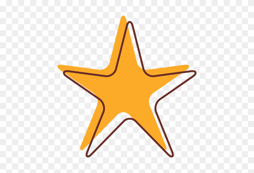 512x512 Estrela Dos Desenhos Animados - Estrela Png