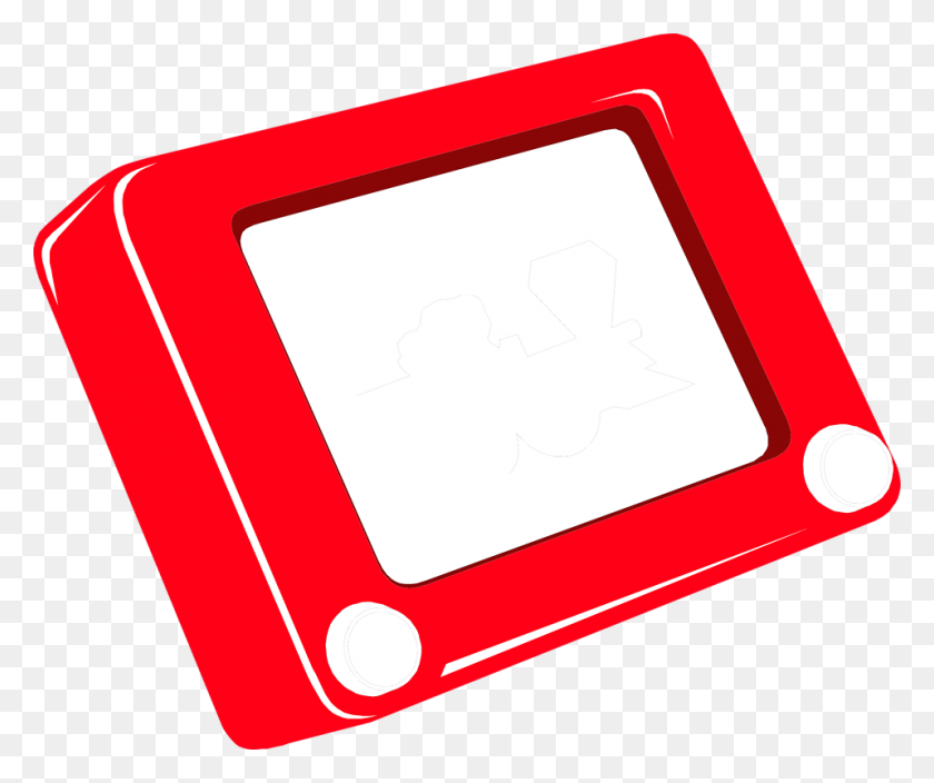 958x792 Etch A Sketch Free Stock Photo Illustration Of An Etch - Etch A Sketch Clipart