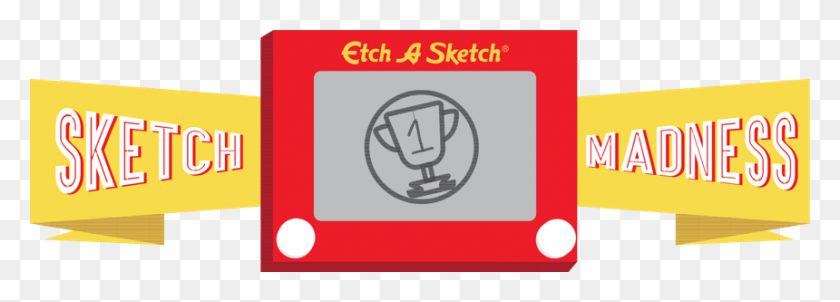 860x267 Etch A Sketch On Twitter Официально, Началось Безумие В Sketch - Etch A Sketch Clipart