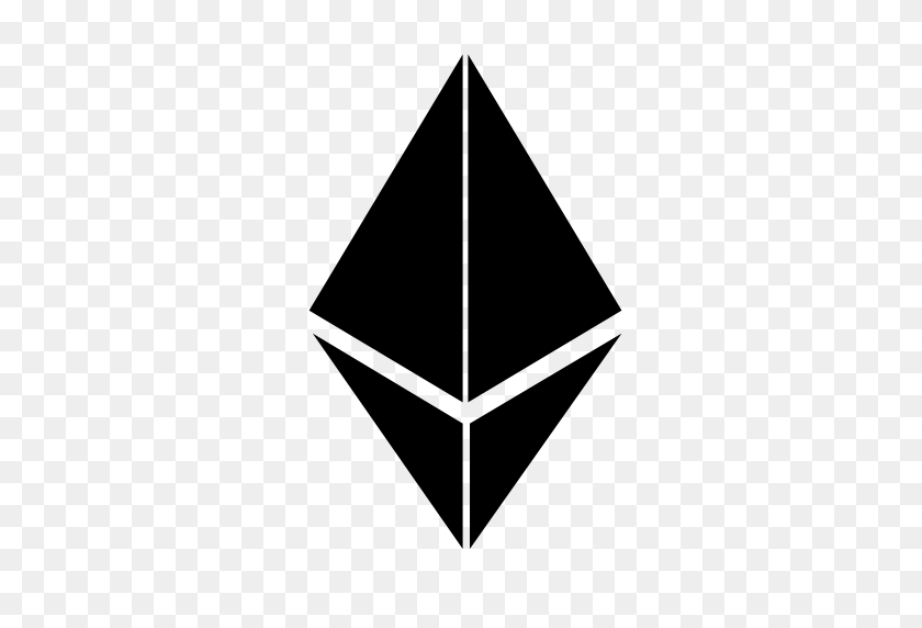 512x512 Eth, Ether, Ethereum Icon With Png And Vector Format For Free - Logotipo De Ethereum Png