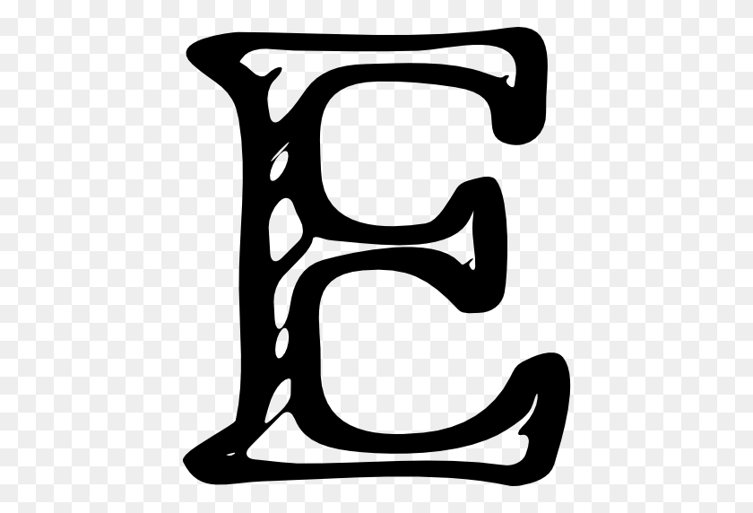 512x512 На Etsy Набросал Символ Контура Логотипа Социальной Буквы - Значок Etsy Png