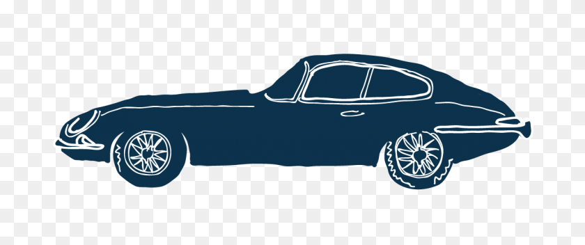 1202x450 Etype Png - Classic Car PNG