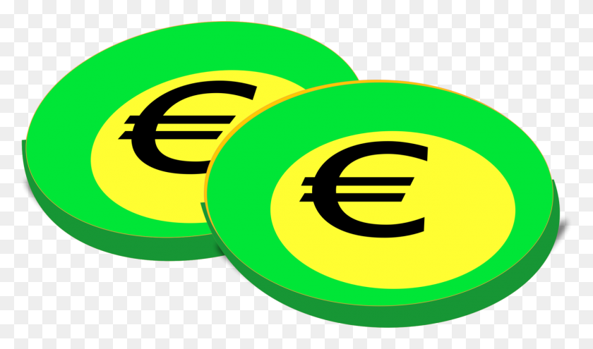 1344x750 Монеты Евро Монета Евро Монета Евро - Fitbit Clipart