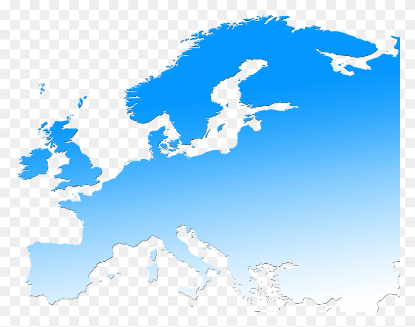 1280x988 Europe - Europe Map PNG