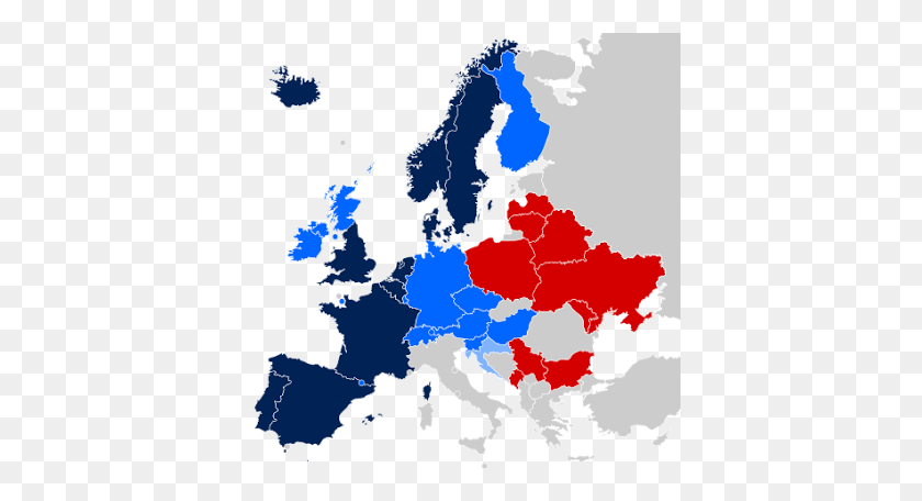 400x396 Новая Карта Равенства В Браке В Европе - Карта Европы В Формате Png