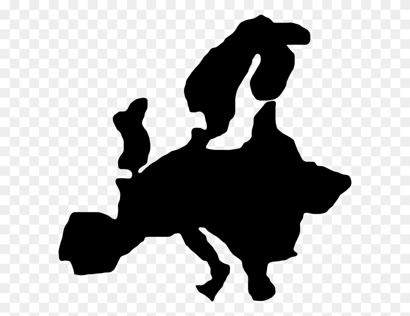 600x587 Europe Outline Clip Art - Europe Clipart