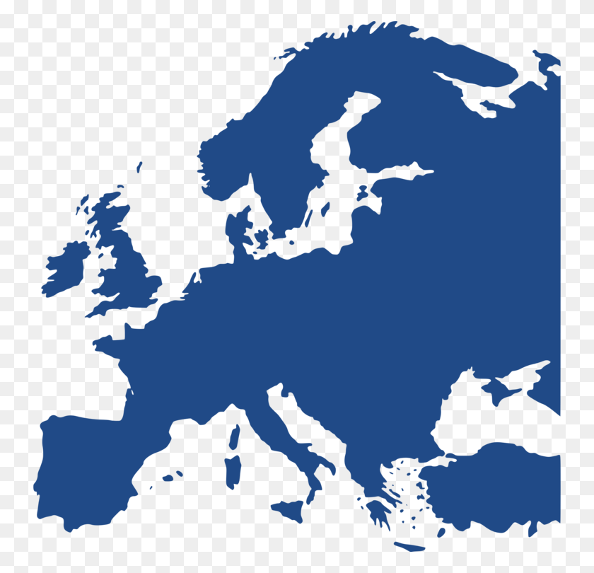 746x750 Europe World Map Blank Map Vector Map - World Map Vector PNG