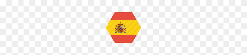 128x128 Европейские Флаги - Испанский Флаг Png