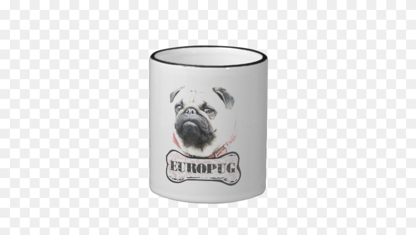 415x415 Europug Brutal Face Mug Gifts For Pug Lovers - Pug Face PNG
