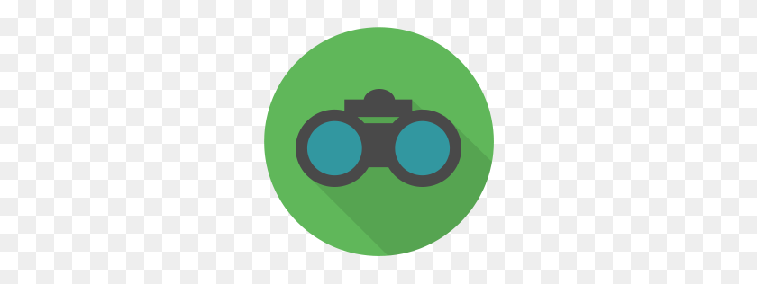 256x256 Event Flat Icons - Green Circle PNG