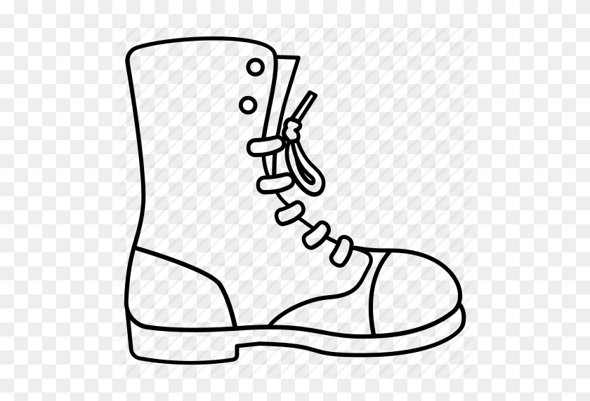 512x512 Event List - Boots Clipart Black And White