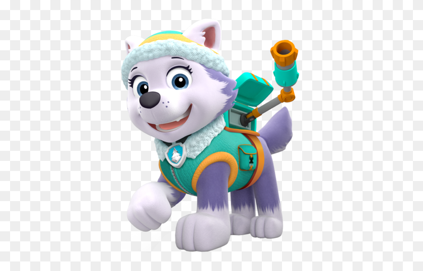 393x479 Everest And The Crew Paw Patrol Fanon Wiki Fandom Powered - Paw Patrol Everest PNG