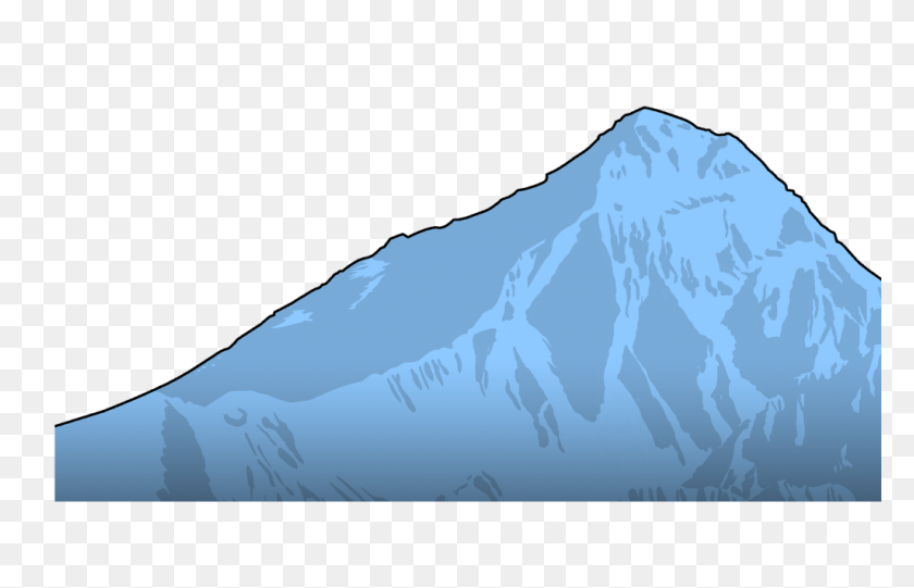 1024x632 Everest Png Vector, Clipart - Mountain Range PNG