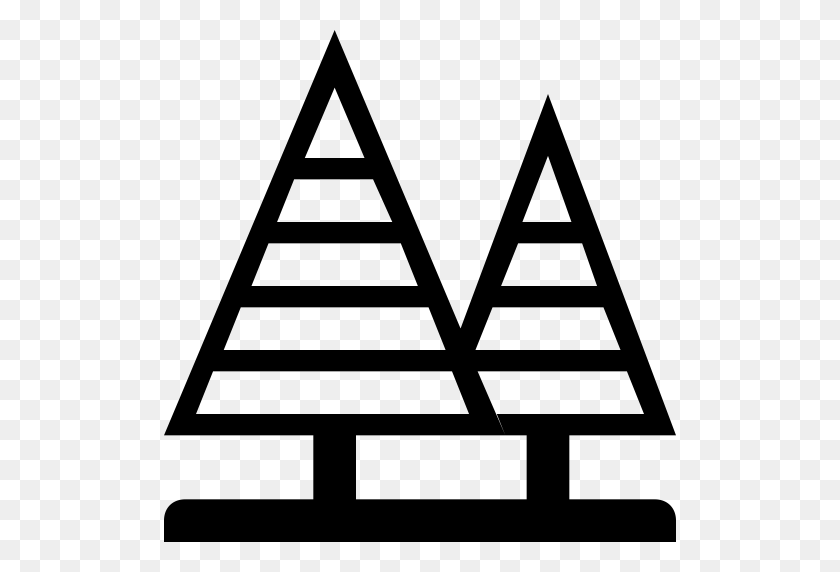 512x512 Evergreen, Nature, Camping, Winter, Forest, Pines, Trees Icon - Evergreen Tree PNG