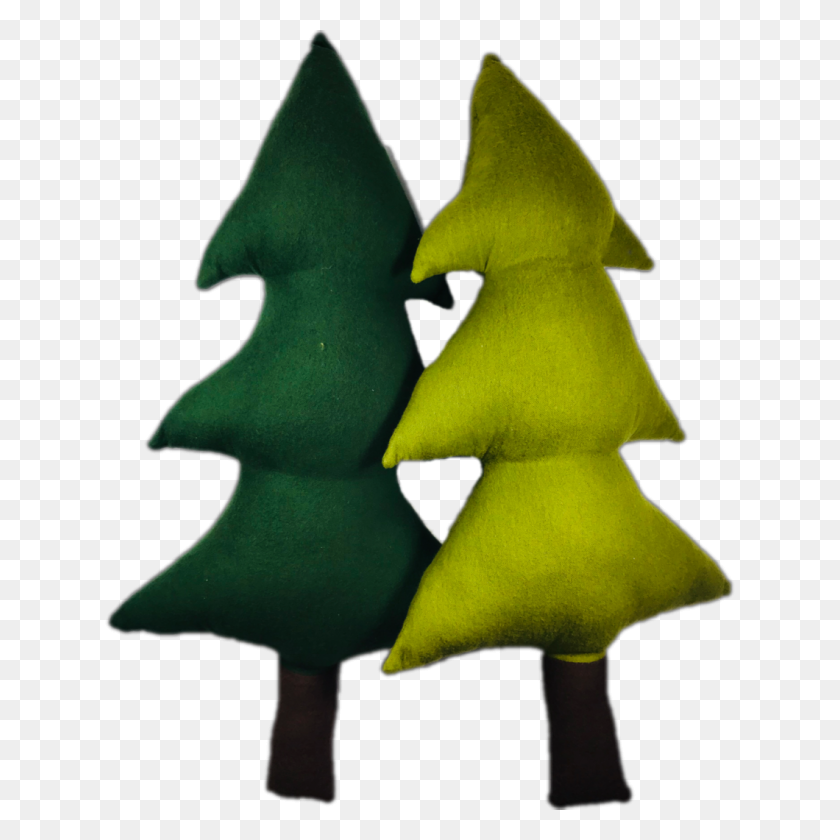 1060x1060 Evergreen Tree Pillow Channing Baby Co - Evergreen PNG