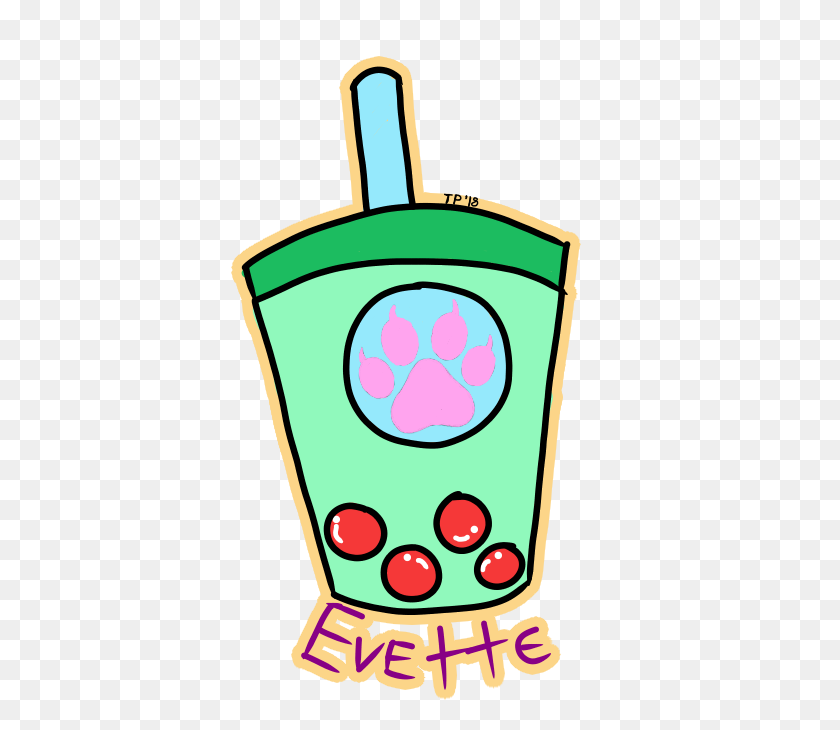 610x670 Evette Boba Tea! - Боба Png