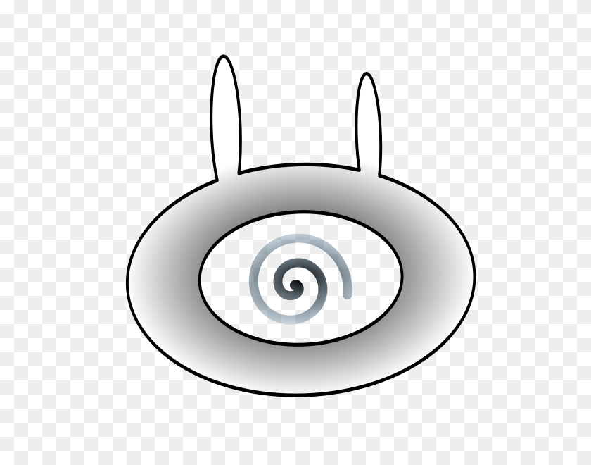 600x600 Evil Bunny Eye Clipart Png For Web - Rolling Eyes Clipart