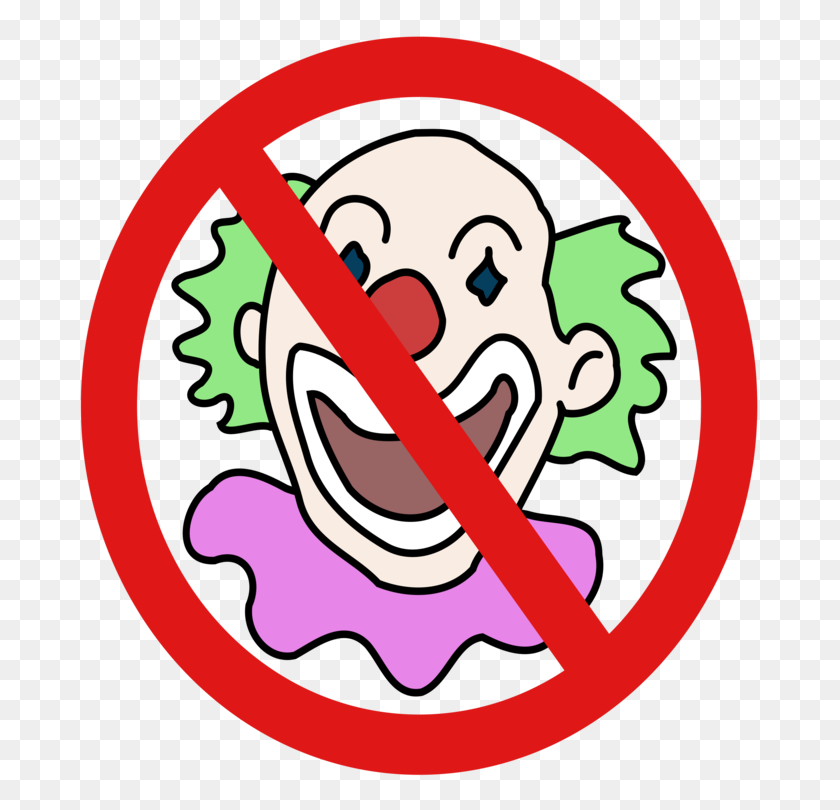 685x750 Evil Clown Humour Circus Symbol - Maverick Clipart